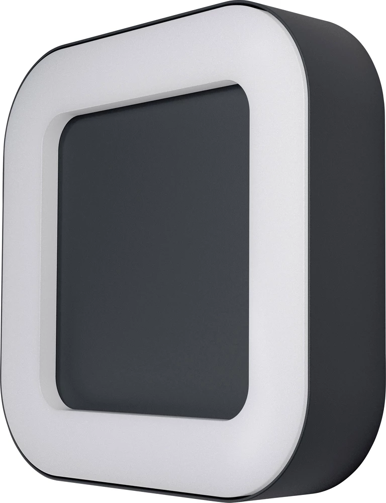 LED vanjska zidna svjetiljka 13 W toplo bijela OSRAM Endura® Style kvadrat 4058075031708 tamno sive boje slika