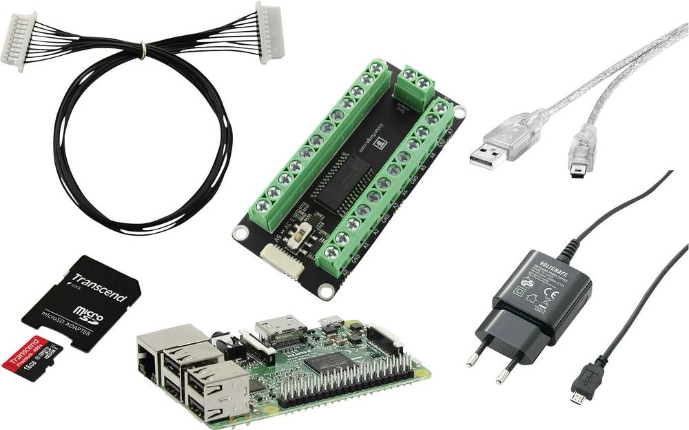IO ploča "Uradi sam" RF-IO Raspberry Pi® 3 Renkforce 1 GB bez operativnog sustava slika