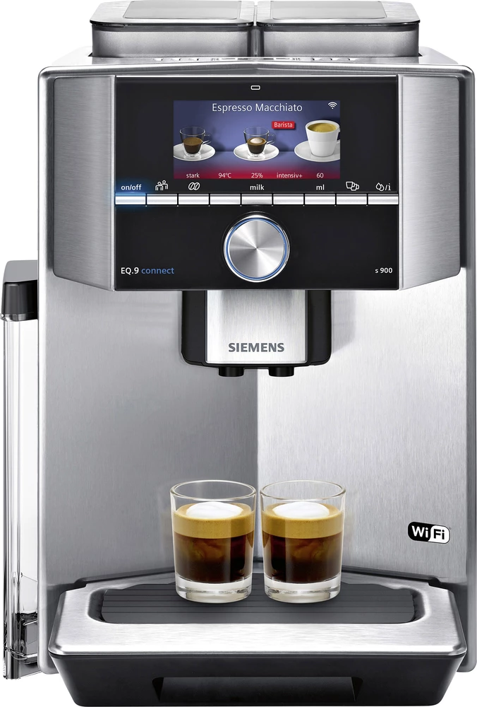 Automatski aparat za kavu Siemens TI909701HC 406371 srebrna, crna slika