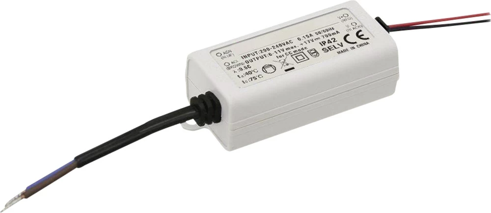 LED poganjač 230 V/AC (D x Š  x V) 60 x 30 x 24 mm TRU COMPONENTS TRU-NETZTEIL-8W slika