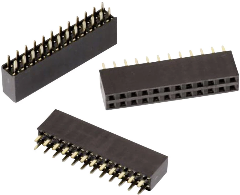 Letva sa ženskim kontaktima (standardna) WR-PHD ukupan broj polova 32 Würth Elektronik 61303221821 mjere rastera: 2.54 mm 1 kom. slika