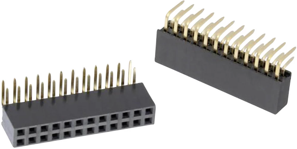 Letva sa ženskim kontaktima (standardna) WR-PHD ukupan broj polova 64 Würth Elektronik 613064243121 mjere rastera: 2.54 mm 1 kom slika