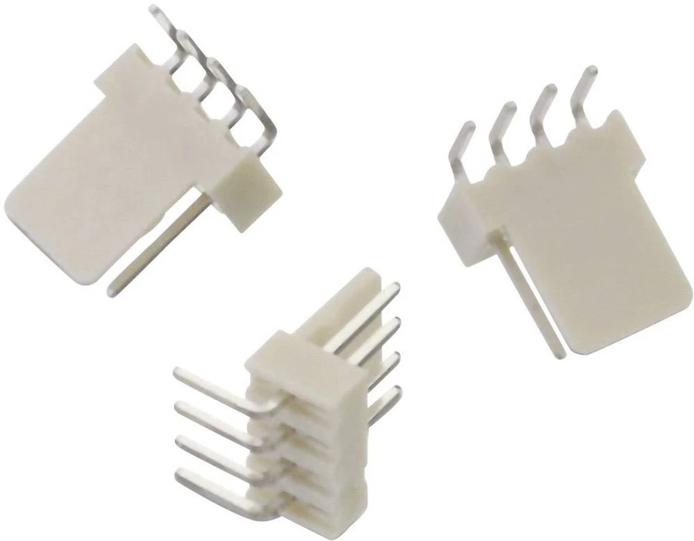 Ugradbena letva s muškim kontaktima (standardna) WR-WTB ukupan broj polova 4 Würth Elektronik 61900411021 mjere rastera: 2.54 mm slika