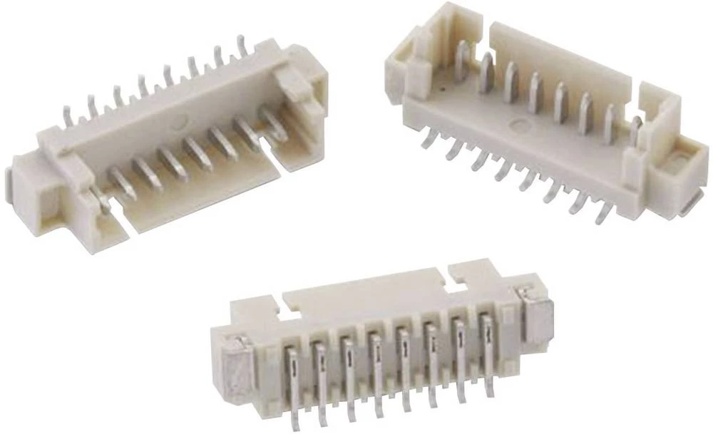 Ugradbena letva s muškim kontaktima (standardna) WR-WTB ukupan broj polova 3 Würth Elektronik 653103124022 mjere rastera: 1.25 m slika