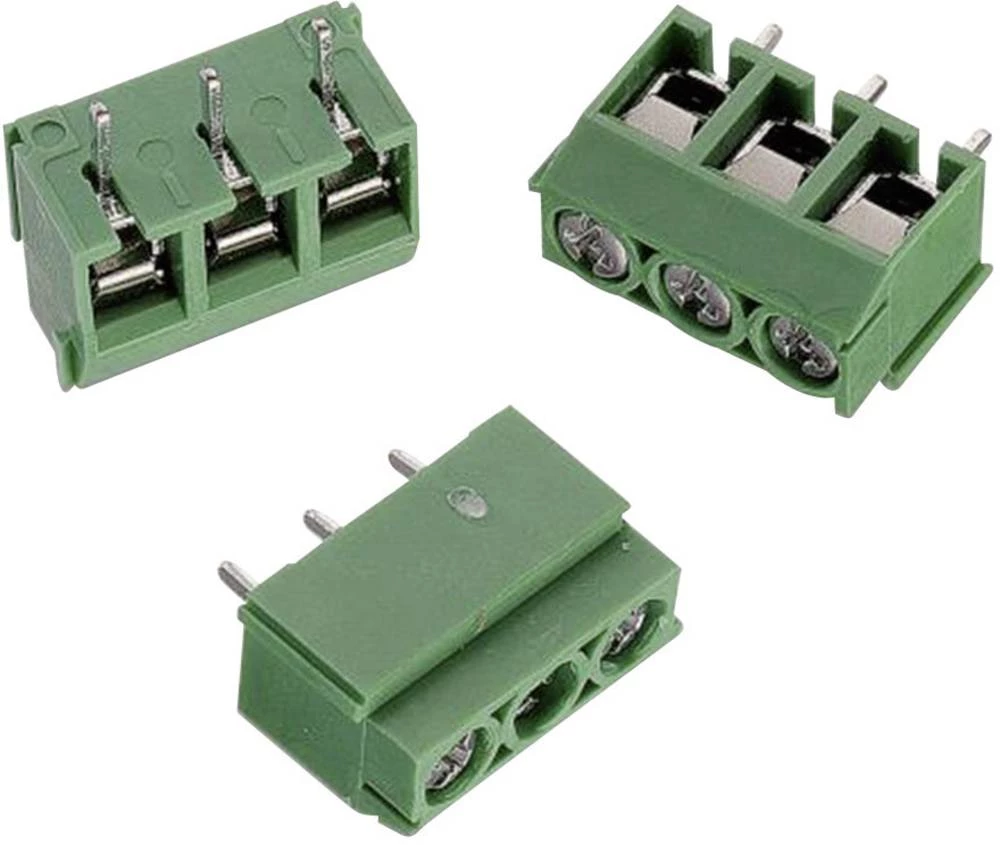 Schraubklemmblock 2.00 mm Polzahl 3 WR-TBL 111 Würth Elektronik Grün 1 St. slika