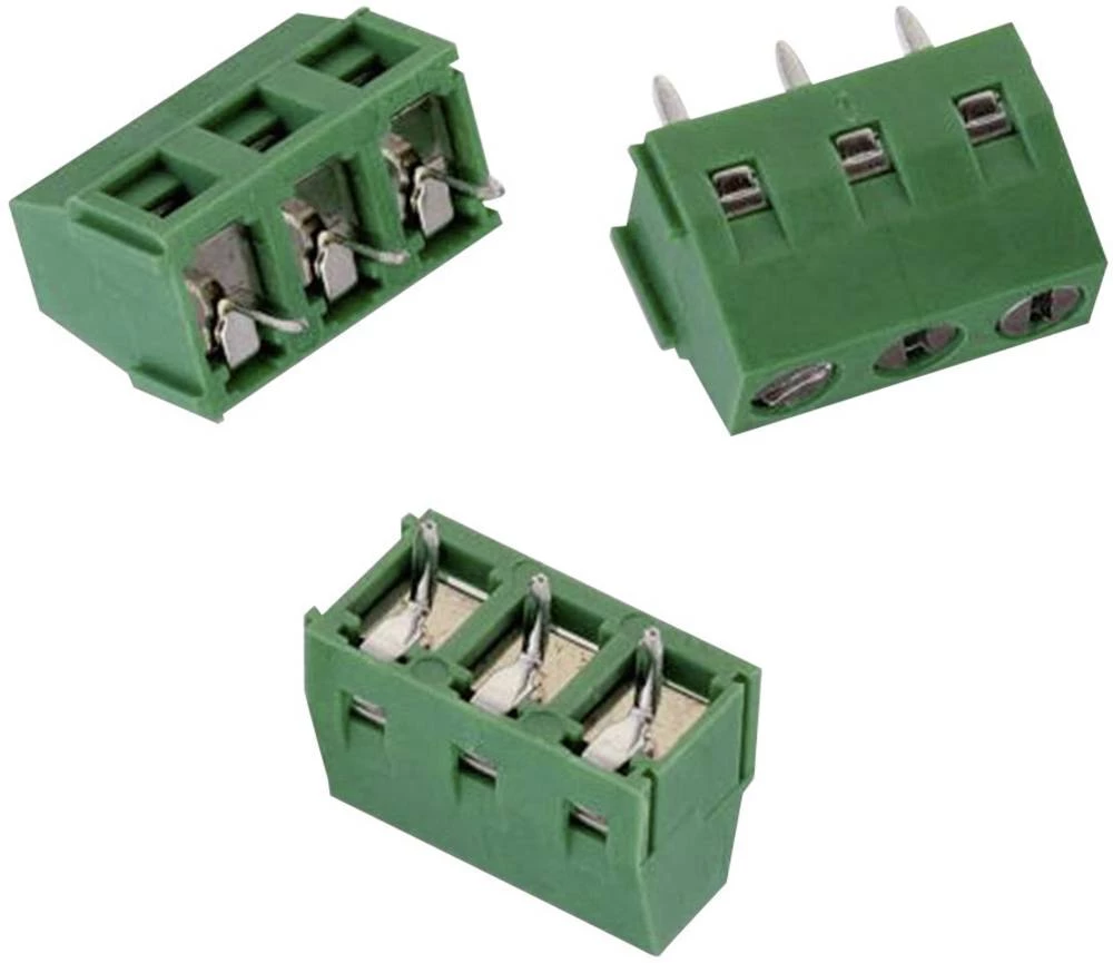 Schraubklemmblock 1.31 mm Polzahl 2 WR-TBL 213 Würth Elektronik Grün 1 St. slika
