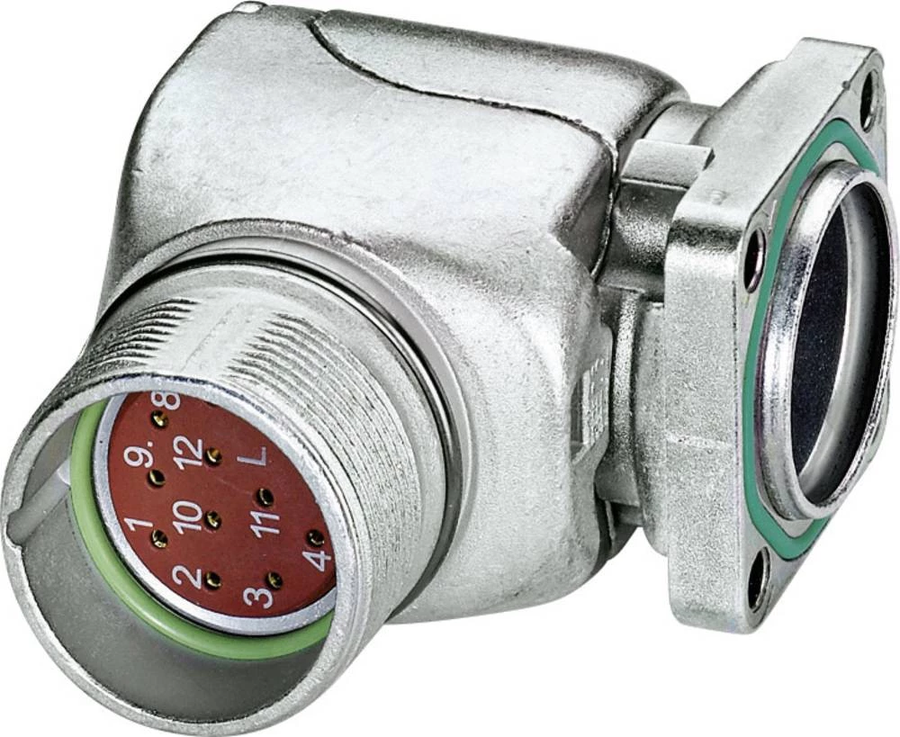 M23 konektor za uređaje, kutni, okretljiv RF-12S1N8AAC00 srebrne boje Phoenix Contact sadržaj: 1 kom. slika