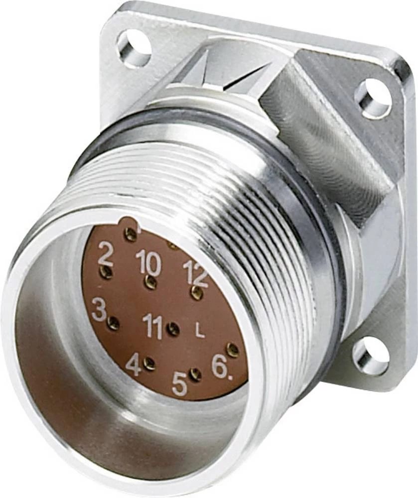 M23 konektor za uređaje, ravan RF-12S2N8AWB00 srebrne boje Phoenix Contact sadržaj: 1 kom. slika