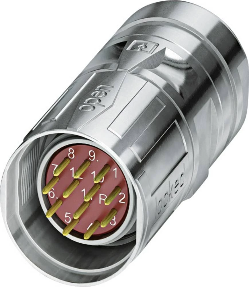 M23 feedback konektor s SPEEDCON CA-12M2N8A8502S srebrne boje Phoenix Contact sadržaj: 1 kom. slika