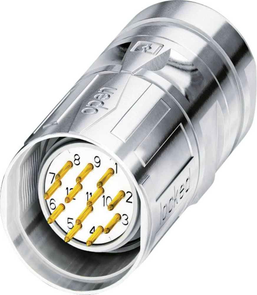 M23 kabelski konektor CA-12P1N8A8006S srebrne boje Phoenix Contact sadržaj: 1 kom. slika