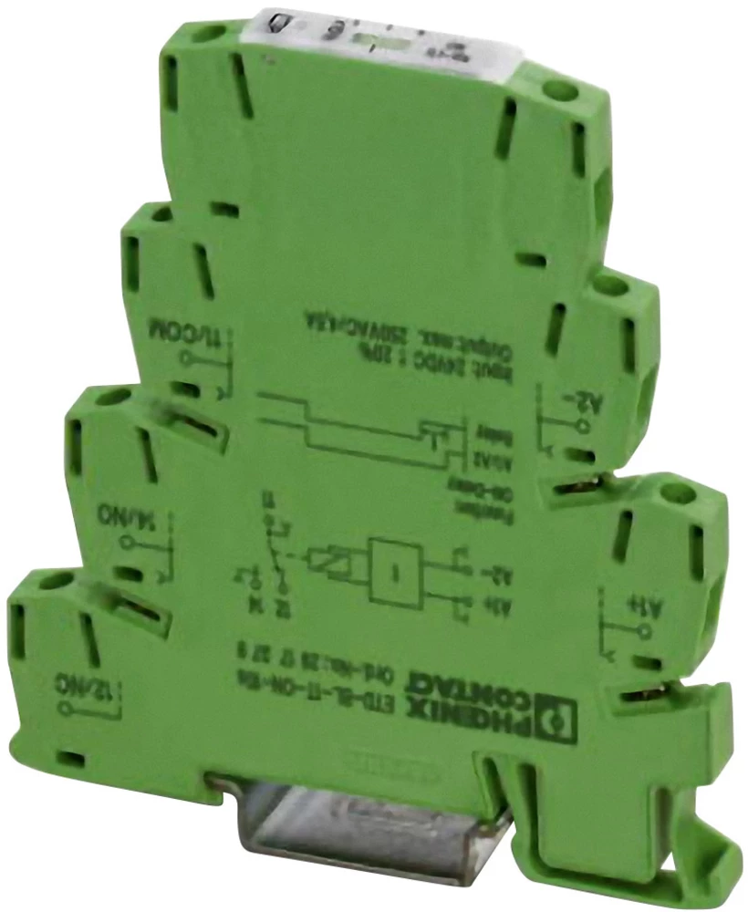 Vremenski relej, monofunkcionalni 24 V/DC 1 kom. Phoenix Contact ETD-BL-1T-ON-300S-PT vremenski raspon: 3 - 300 s 1 preklopni slika