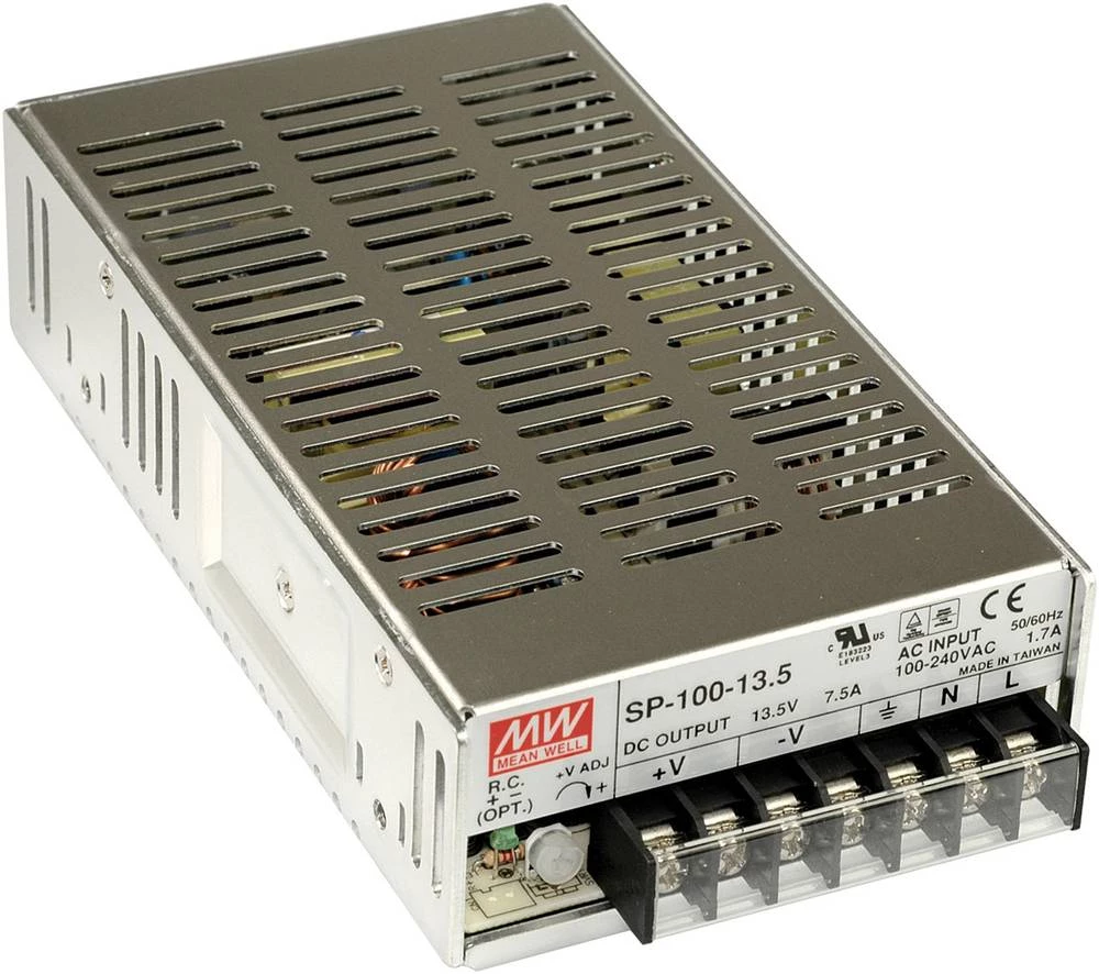AC/DC modul napajanja, zatvoreni Mean Well SP-100-7.5 101 W slika