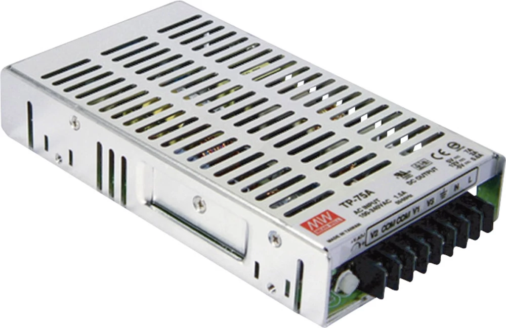 AC/DC modul napajanja, zatvoreni Mean Well TP-75A 74 W slika