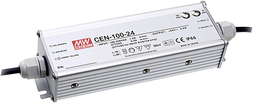 LED poganjač, LED Trafo, konstantni napon, konstantna struja Mean Well CEN-100-42 95 W (maks.) 2.28 A 27.3 - 42 V/DC PFC-krug, z slika