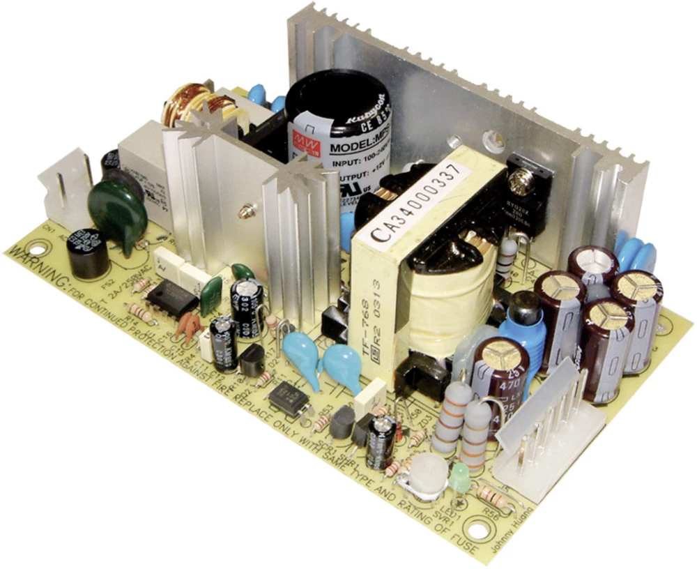 AC/DC modul napajanja, otvoreni okvir Mean Well MPD-65B slika