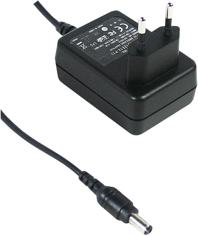 Utični napajač s fiksnim naponom Mean Well GS12E09-P1I 9 V/DC 1330 mA 12 W slika
