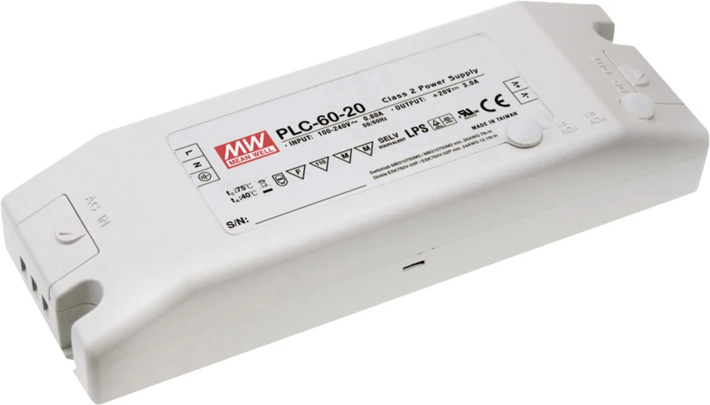 Mean Well PLC-60-24 LED poganjač LED preklopni napajač slika