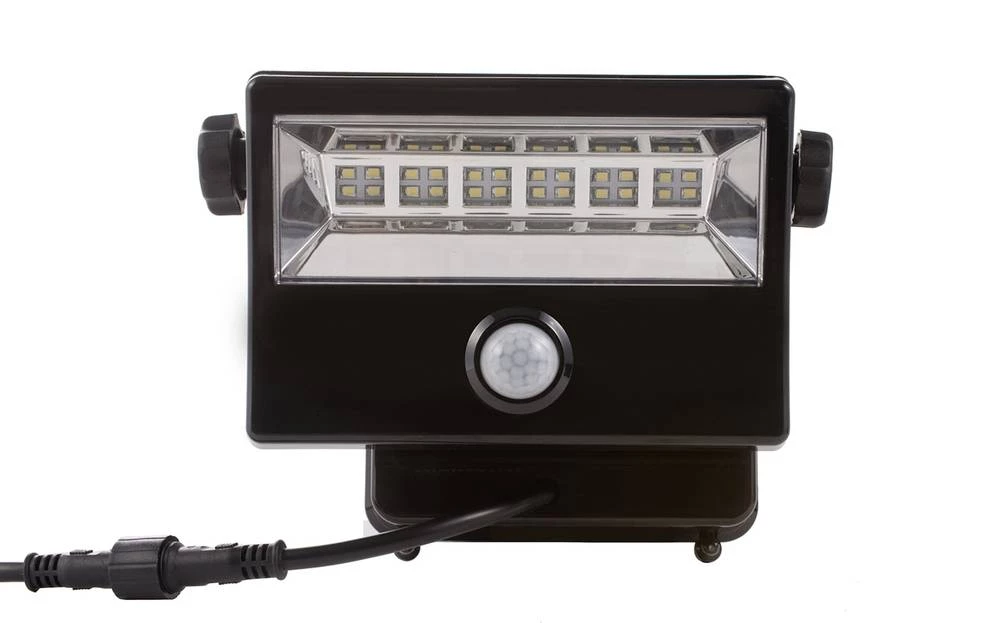 Solarna spot svjetiljka DIO-FL16W-WM-SP-B DioDor 16 W hladno-bijelo svjetlo, crna slika