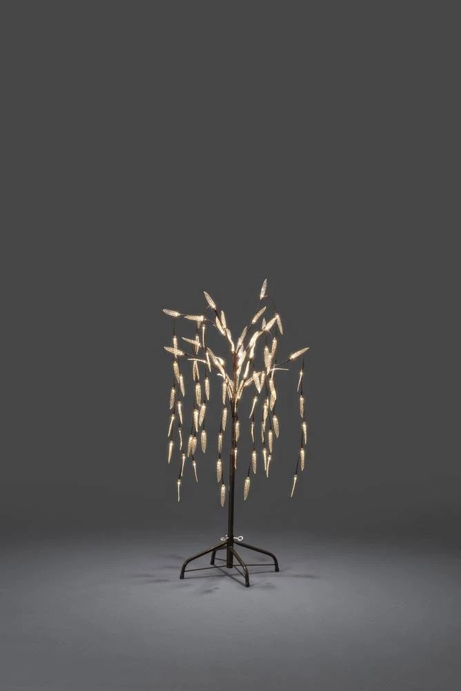 LED božićna dekoracija žalosna vrba LED Konstsmide 3374-600 smeđa slika