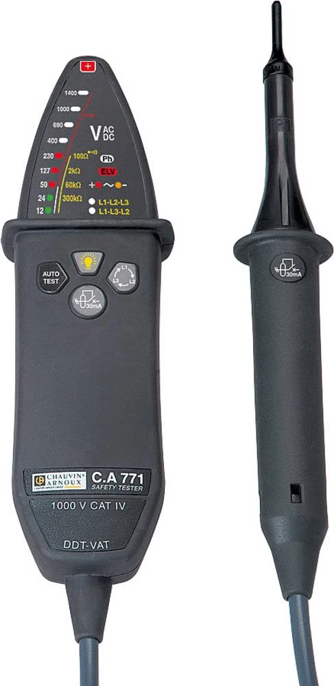 Dvopolni ispitivač napona Chauvin Arnoux C.A 771 slika