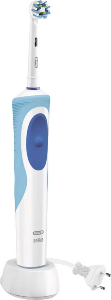 Električna četkica za zube Vitality Plus Oral-B rotirajuća/oscilirajuća bijela, svijetlo-plava slika