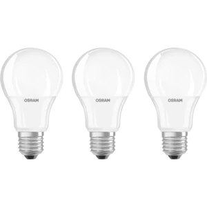 LED žarulja E27 klasičan oblik 9 W = 60 W toplo bijela (promjer x D) 60 mm x 110 mm KEU: A+ OSRAM 3 kom. slika