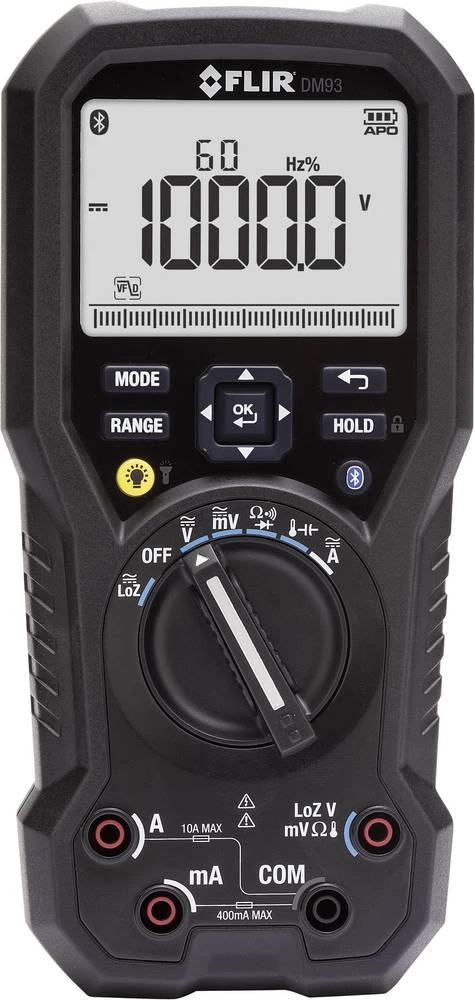 Ručni multimetar digitalni FLIR DM93 kalibriran prema: ISO CAT III 1000 V slika