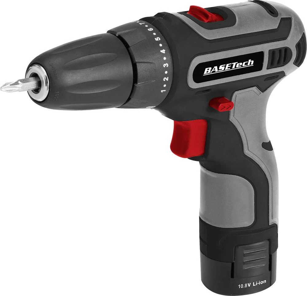 Basetech akumulatorski odvijač s baterijom 10.8 V slika