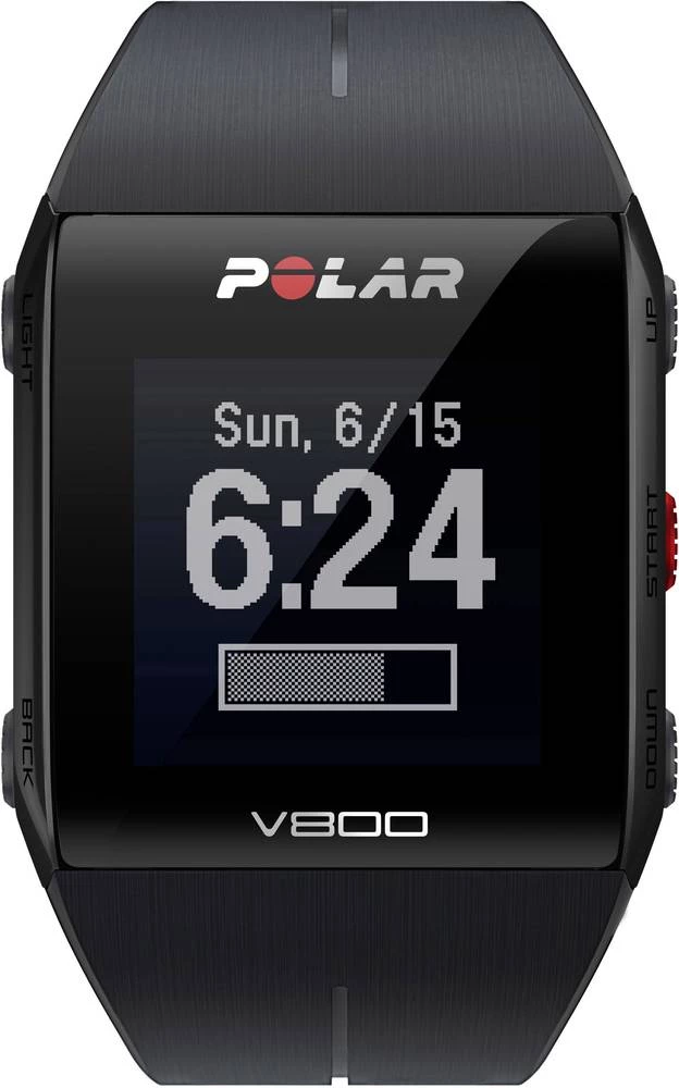 GPS sportski sat V800 BLK Polar Bluetooth crna slika