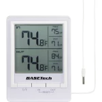 Termometar s kablom Basetech bijela