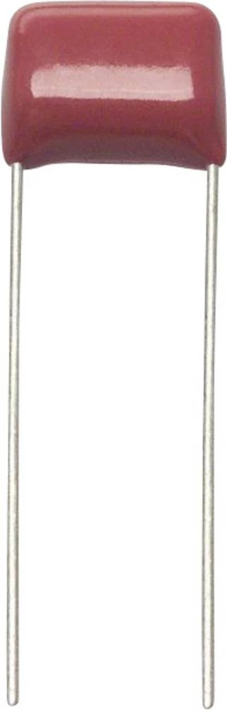 Folijski kondenzator, radijalno ožičen 0.02 µF 630 V/DC 5 % 10 mm (D x Š ) 12.5 mm x 6.5 mm Panasonic ECW-F6203JL 1 kom. slika