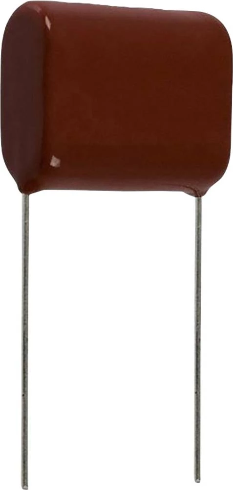 Folijski kondenzator, radijalno ožičen 0.068 µF 100 V/DC 10 % 5 mm (D x Š ) 7.8 mm x 4.8 mm Panasonic ECQ-E1683KF 1 kom. slika