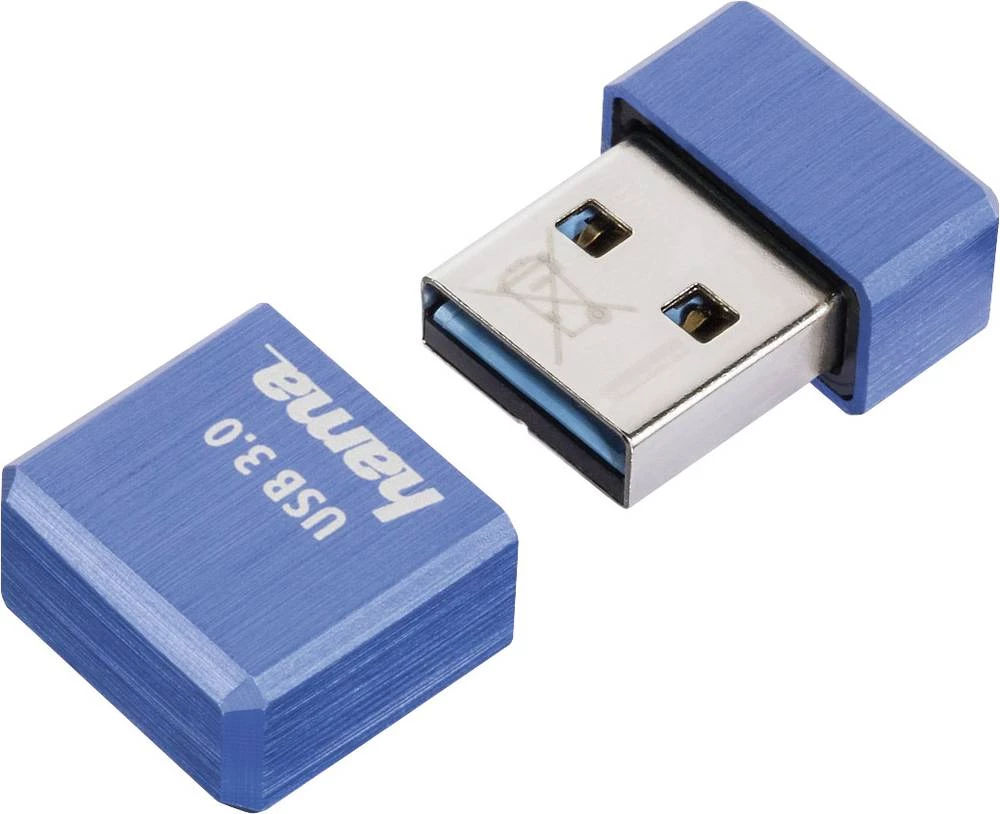 USB stik Micro Cube 123928 Hama 128 GB USB 3.0, plava slika