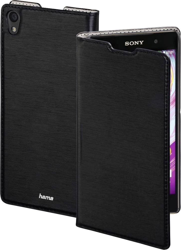 Preklopni etui za pametni telefon "Slim" Hama za: Sony Xperia E5 crna slika