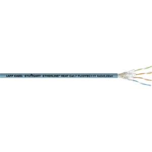 Mrežni kabel CAT 7 S/FTP 4 x 2 x 0.20 mm plave boje LappKabel 2170582/500 500 m slika