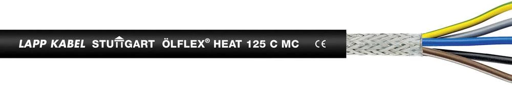 Upravljački kabel ÖLFLEX® HEAT 125 C MC 5 G 1.50 mm crne boje LappKabel 1024426/500 500 m slika
