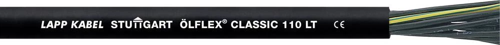 Upravljački kabel ÖLFLEX® CLASSIC 110 LT 18 G 1 mm crne boje LappKabel 1120748/500 500 m slika