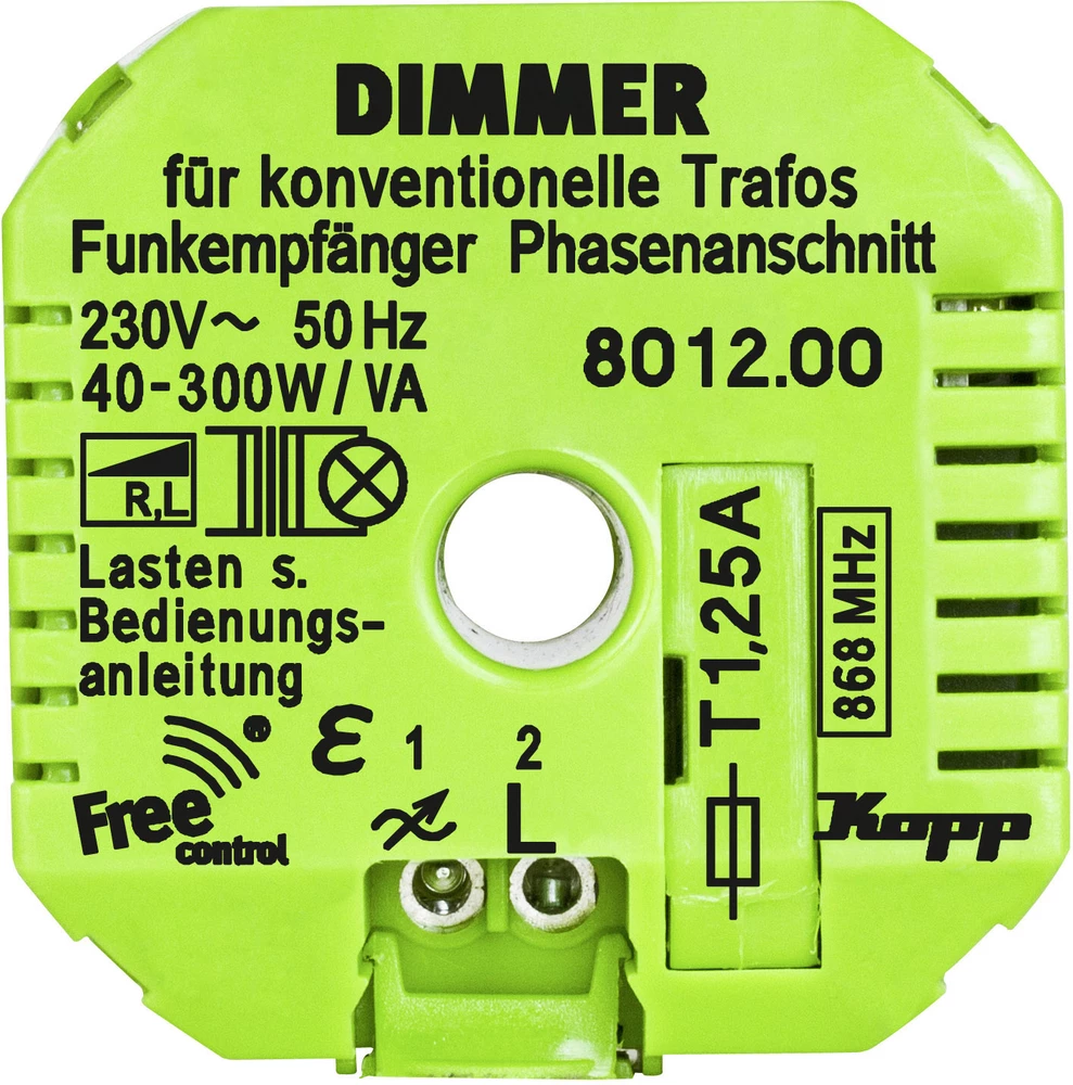 Bežični prekidač Free Control 1-kanalni slika