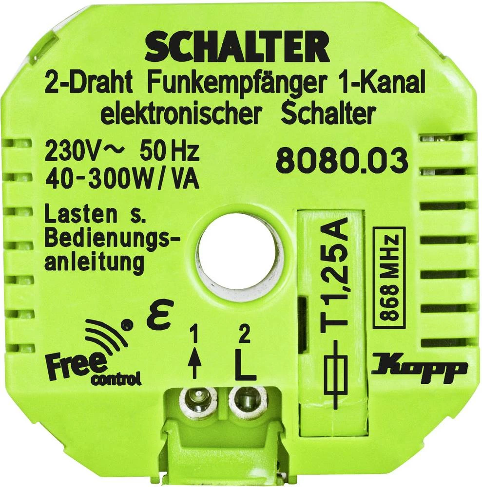 Bežični prijamnik Free Control 2-kanalni slika