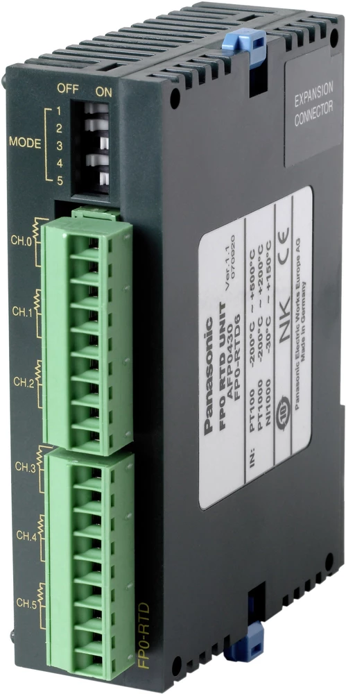 SPS modul za proširenje Panasonic FP0RTD6D slika