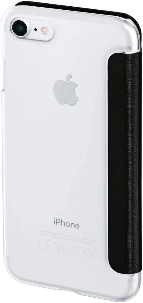 Preklopni etui za iPhone Hama Clear za: Apple iPhone 7, crna slika