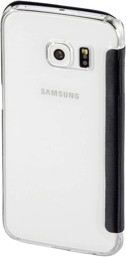Preklopni etui za pametni telefon "Clear" Hama za: Samsung Galaxy S6 Edge crna slika