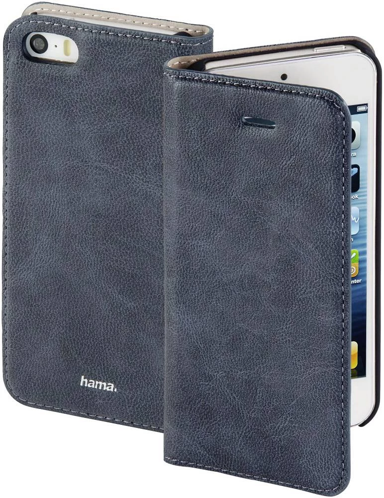 Preklopni etui za iPhone Hama Guard Case za: Apple iPhone 5, Apple iPhone 5S, Apple iPhone SE, siva slika