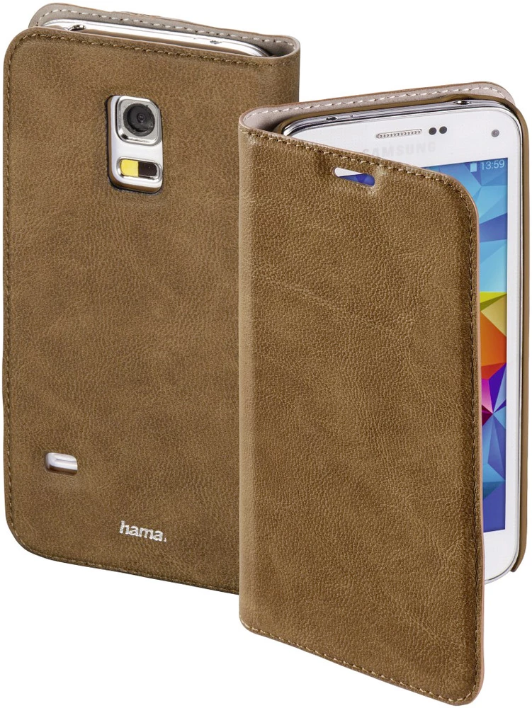 Preklopni etui za pametni telefon "Guard Case" Hama za: Samsung Galaxy S5 Mini smeđa slika