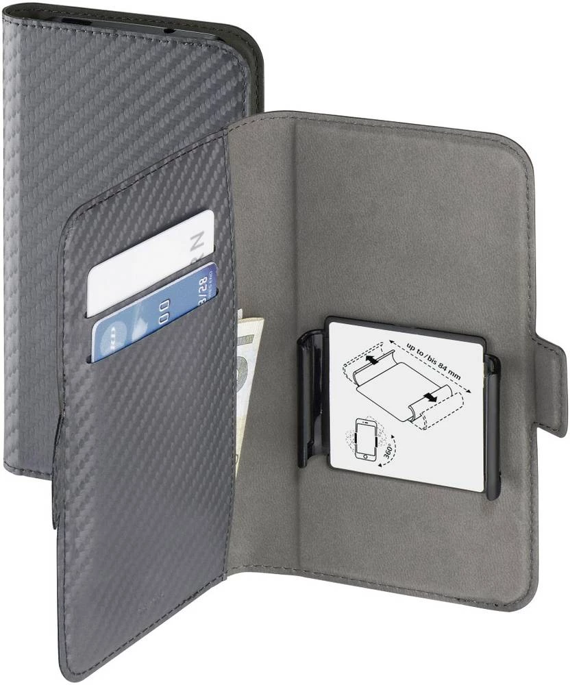 Etui za pametni telefon "Smart Move" Hama Carbon Gr. XXL odgovara do 14,7 cm (5,8), univerzalna siva slika