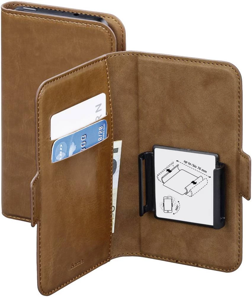 Etui za pametni telefon "Smart Move" Hama L odgovara do 11,4 cm (4,5), univerzalna smeđa slika