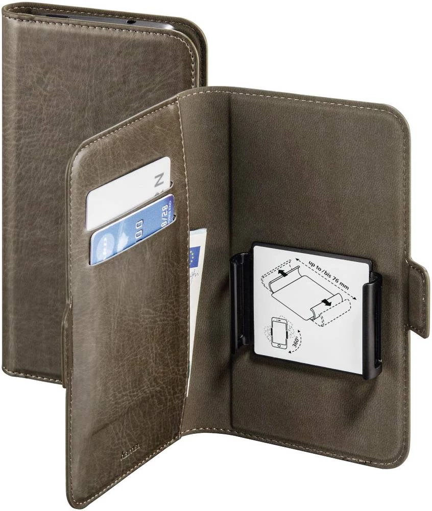Etui za pametni telefon "Smart Move" Hama L odgovara do 11,4 cm (4,5), univerzalna sivo-smeđa slika