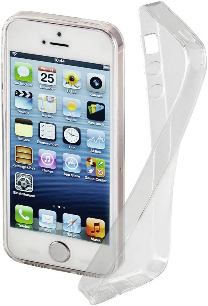 Maska za iPhone Hama Clear za: Apple iPhone 5, Apple iPhone 5S, Apple iPhone SE, prozirna slika