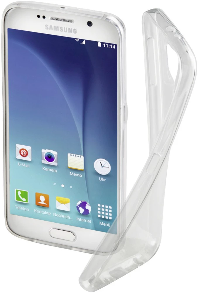 Maska za pametni telefon "Clear" Hama za: Samsung Galaxy S6 prozirna slika