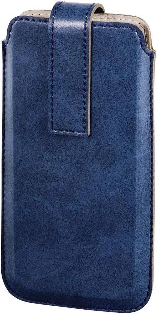 Etui za pametni telefon "Slide" Hama L, unutarnje dim. (Š  x V x Db): 70 x 125 x 12 mm, univerzalno, plava slika